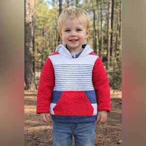 Colorful Striped Kids Hoodie
